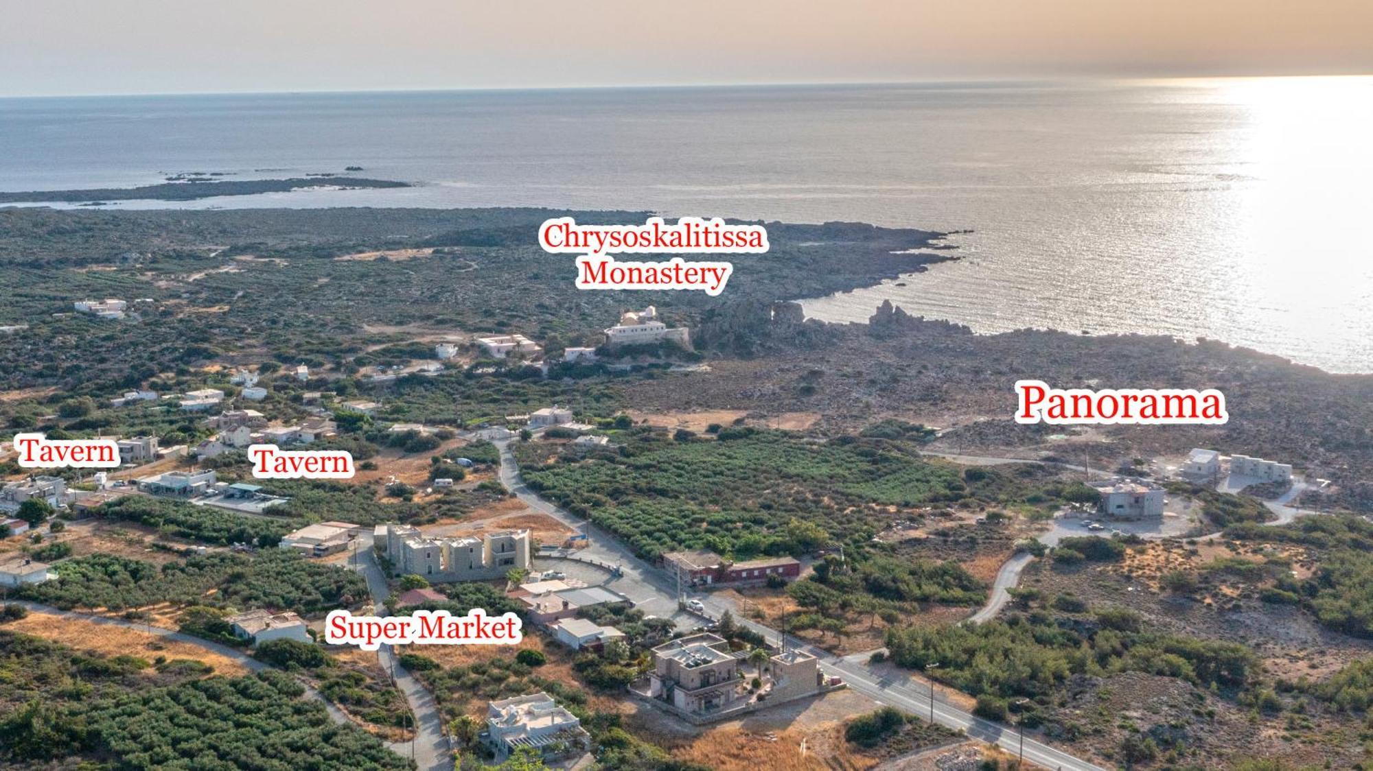 Panorama Lägenhet Elafonisos Exteriör bild
